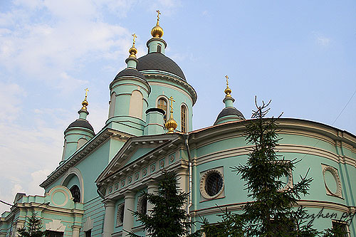 Церковь Сергия Радонежского в Рогожской 
                слободе
